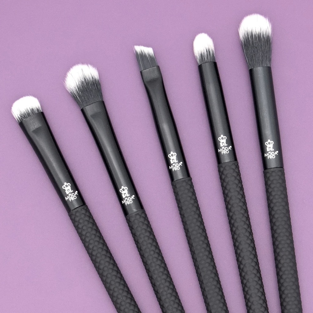 MODA PRO 5 Piece Deluxe Eye Brush Set